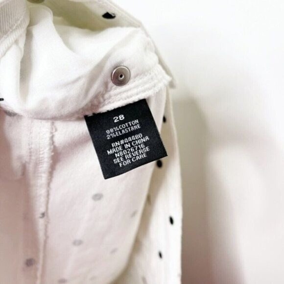 TINSEL Polka Dot Denim Mini Skirt - Picture 7 of 8